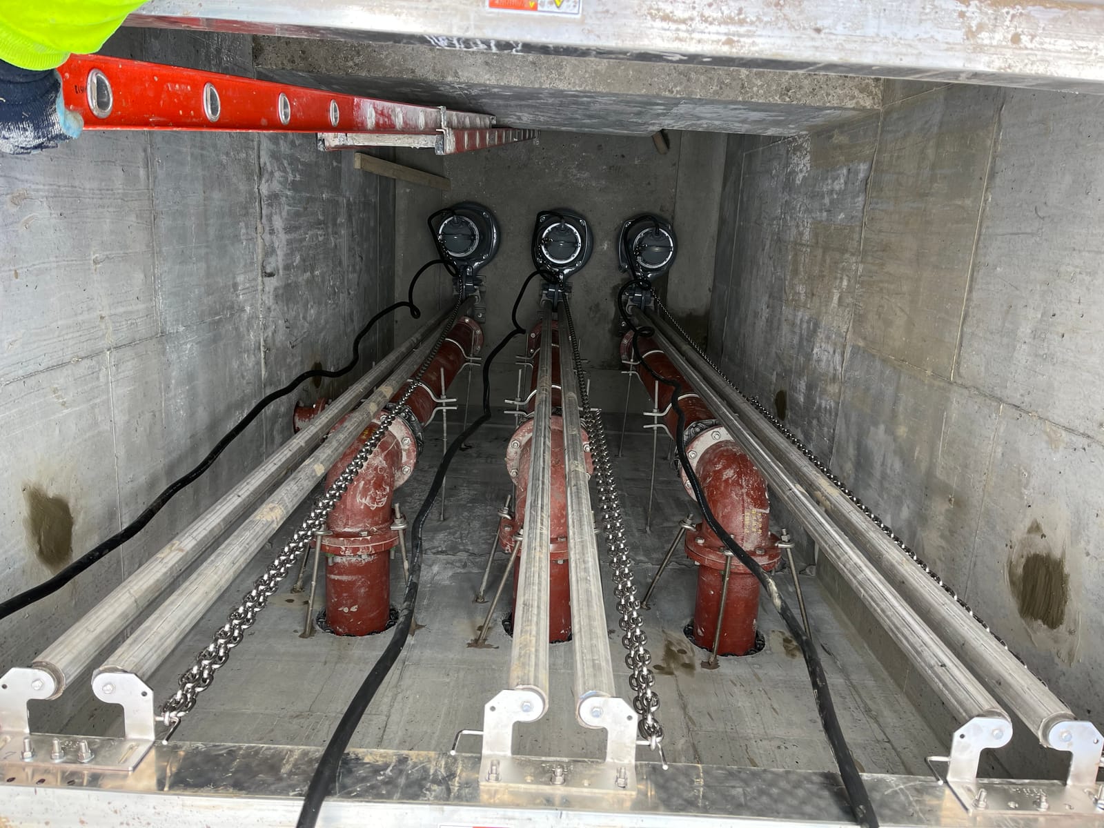 North Shore Pump Station Reconstruction Program, project photo