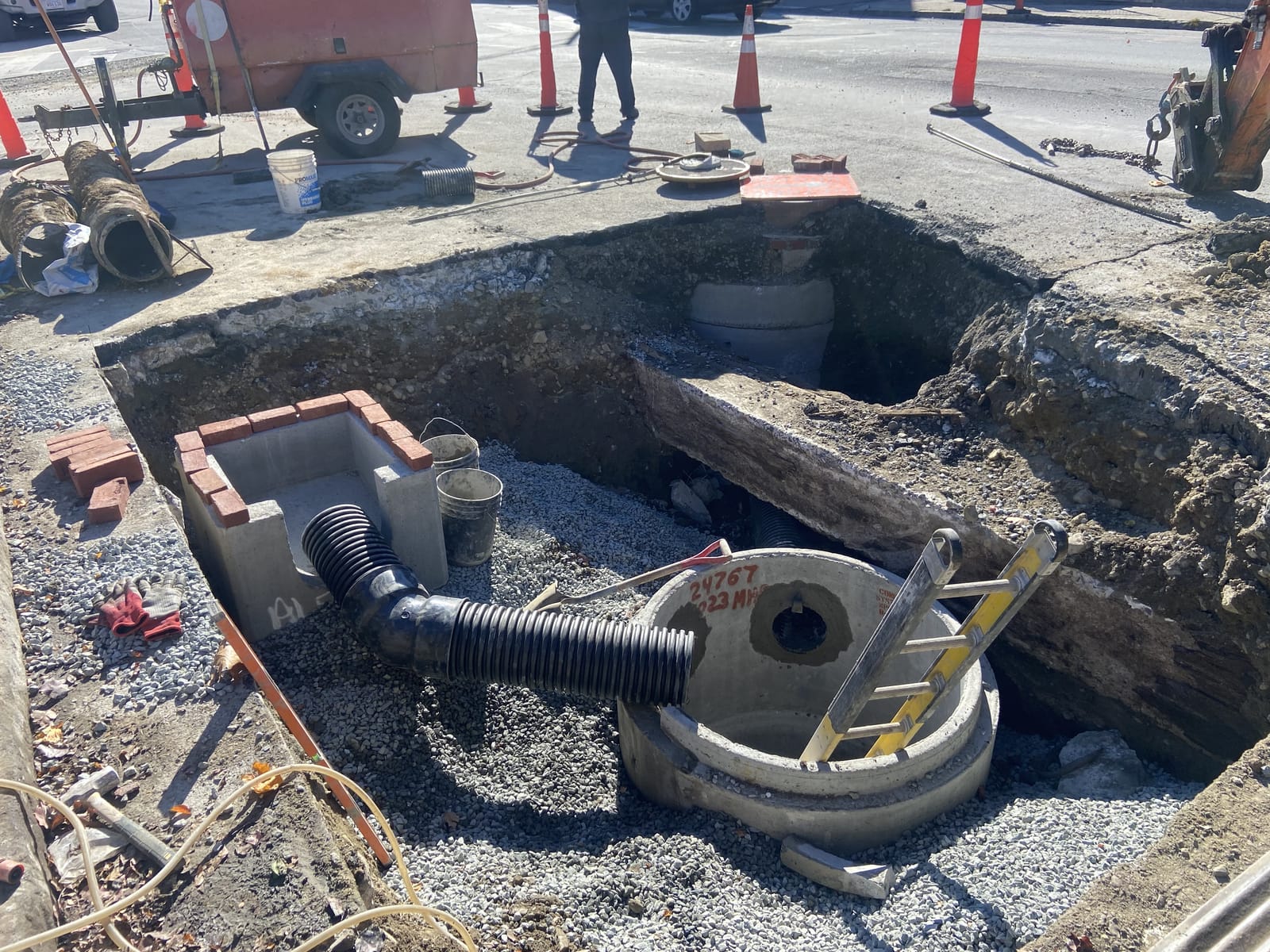 Manchester, NH Wastewater System Rehabilitation, project photo