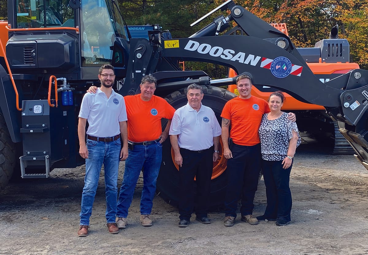 Giovanni Albanese, Andrea Ciano, and the Albanese D&S team.
