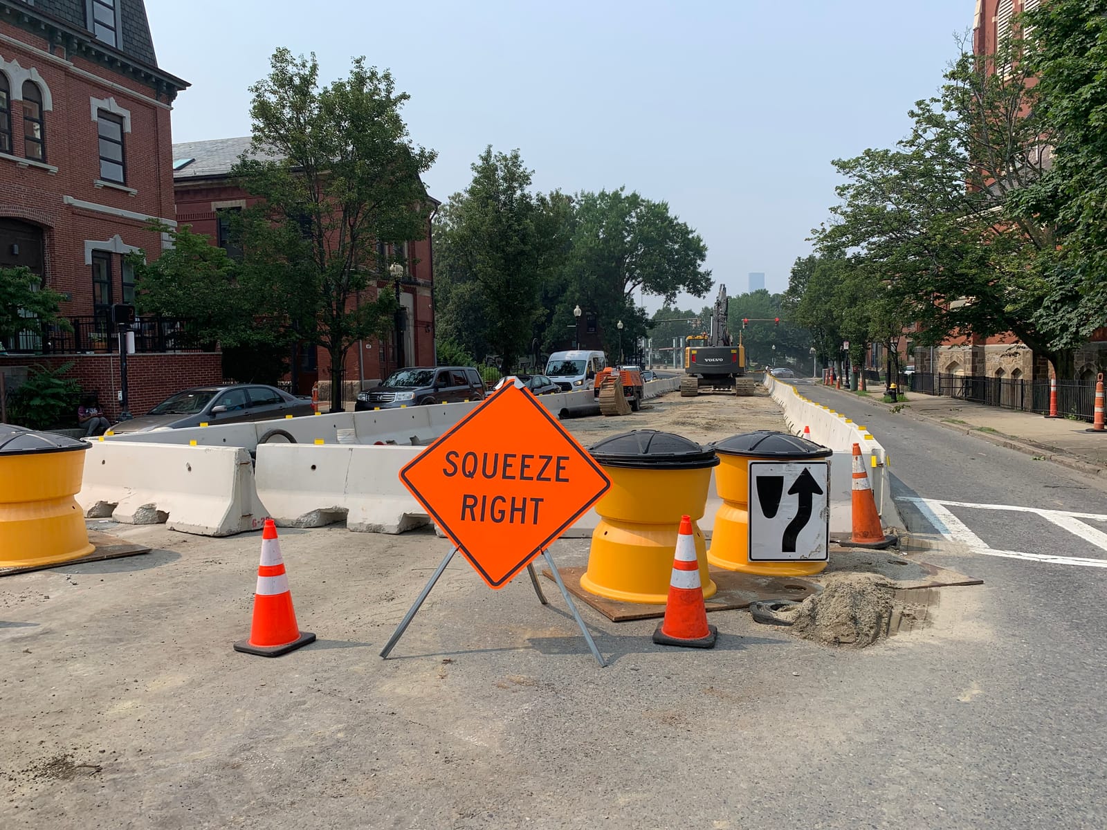 BWSC, Contract 19-308-004, Albanese D&S project site in Boston, MA