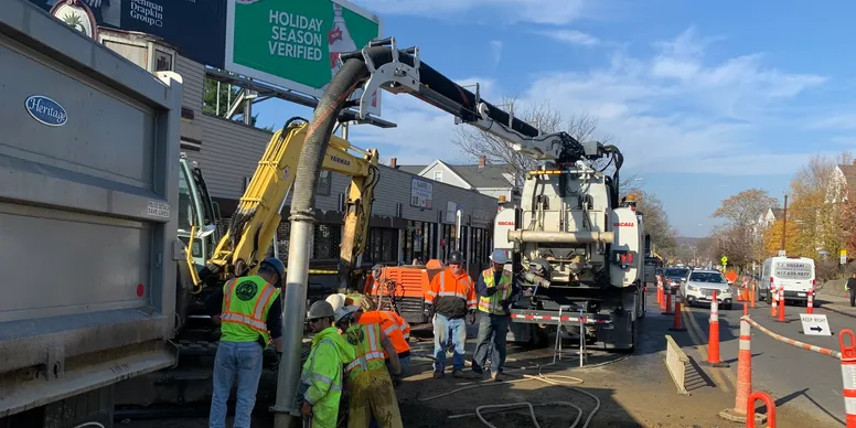 Vacuum Truck Excavation